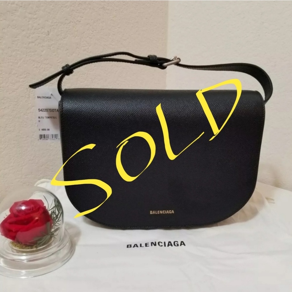 NWT Balenciaga Ville Day Small AJ Shoulder Bag